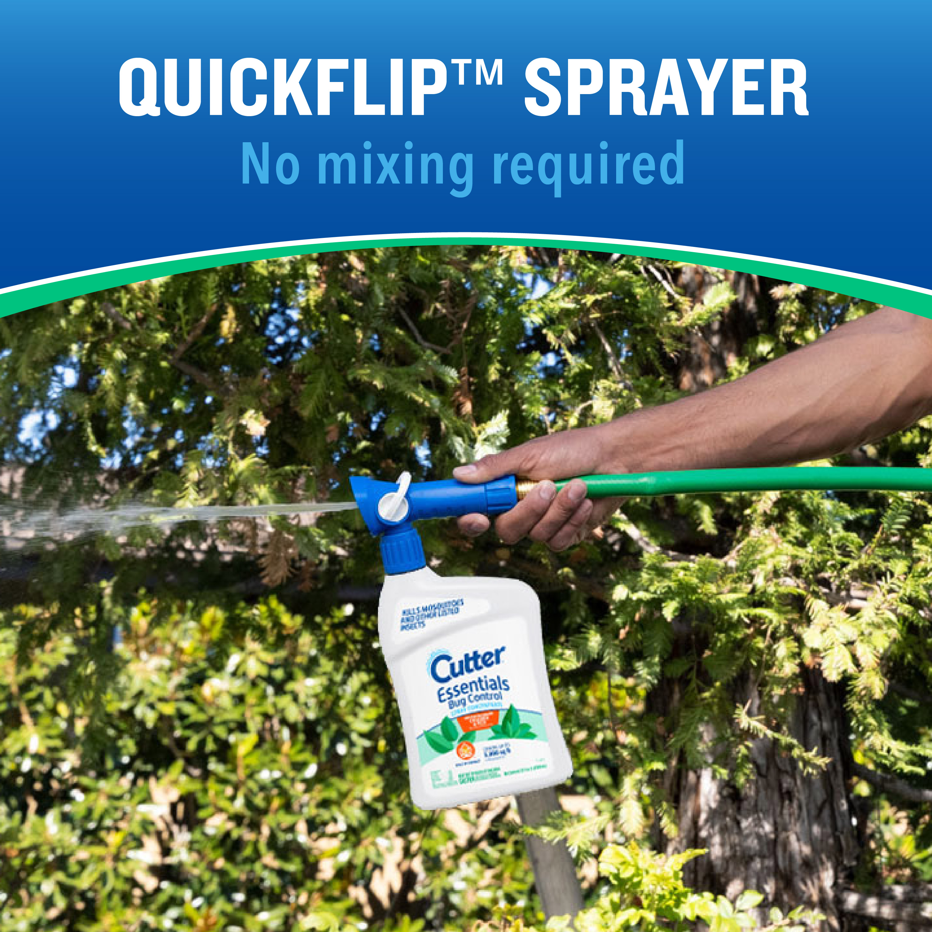 HG-96619 Essentials RTS Hose 32oz Quickflip Sprayer